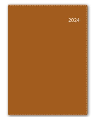 【ゆうパケット対応】2024年ダイアリー手帳日本能率協会ＮＯＬＴＹビジネスベーシックダイアリー（キャメル）6700