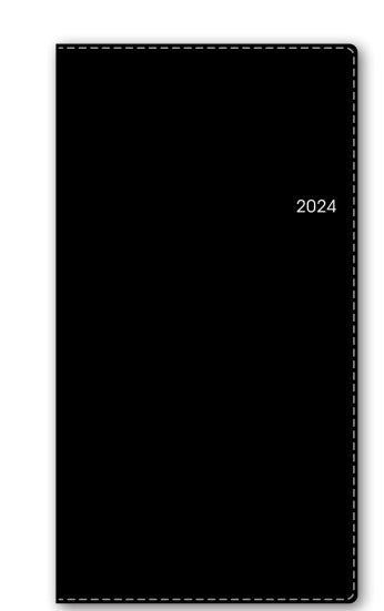 【ゆうパケット対応】2024年ダイアリー手帳日本能率協会ＮＯＬＴＹエクセルカジュアル４（ブラック）1361