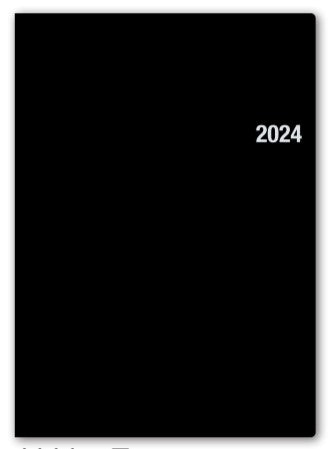 【ゆうパケット対応】2024年ダイアリー手帳日本能率協会ＮＯＬＴＹ能率手帳Ｂ５（黒）6111