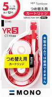 トンボ鉛筆修正テープカートリッジ　モノＹＲ５CT-YR528:デザイン用品