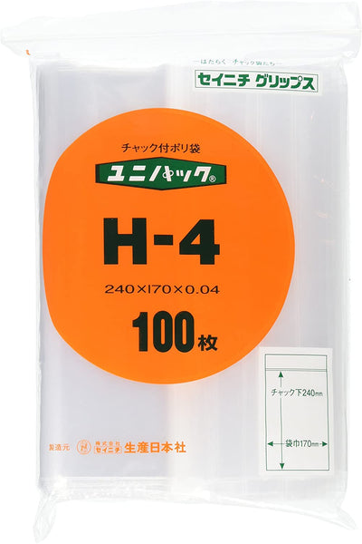 ナビスユニパック Ｈ−４ １００入り