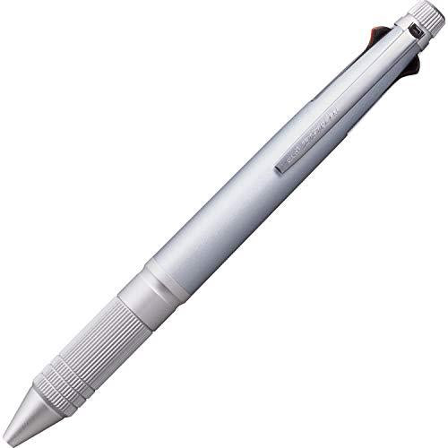 名入れ無料　三菱鉛筆 多機能ペン ジェットストリーム 4&1 Metal Edition 0.5 アイスシルバー